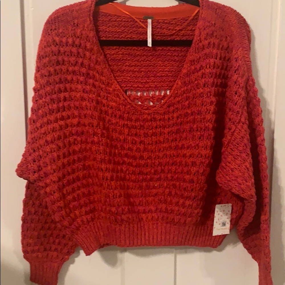 Coconut V Free People sweater